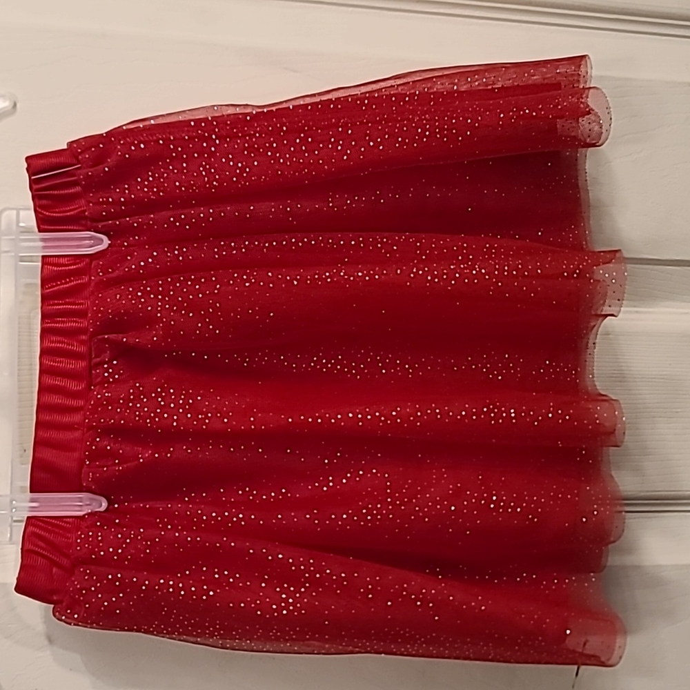 Little girls mesh skirt